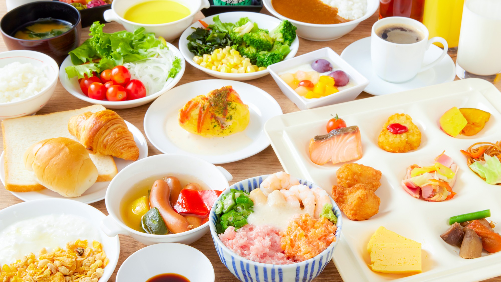 【レストランCARNIVAL  朝食】１日のはじまりは美味しい朝ご飯から！