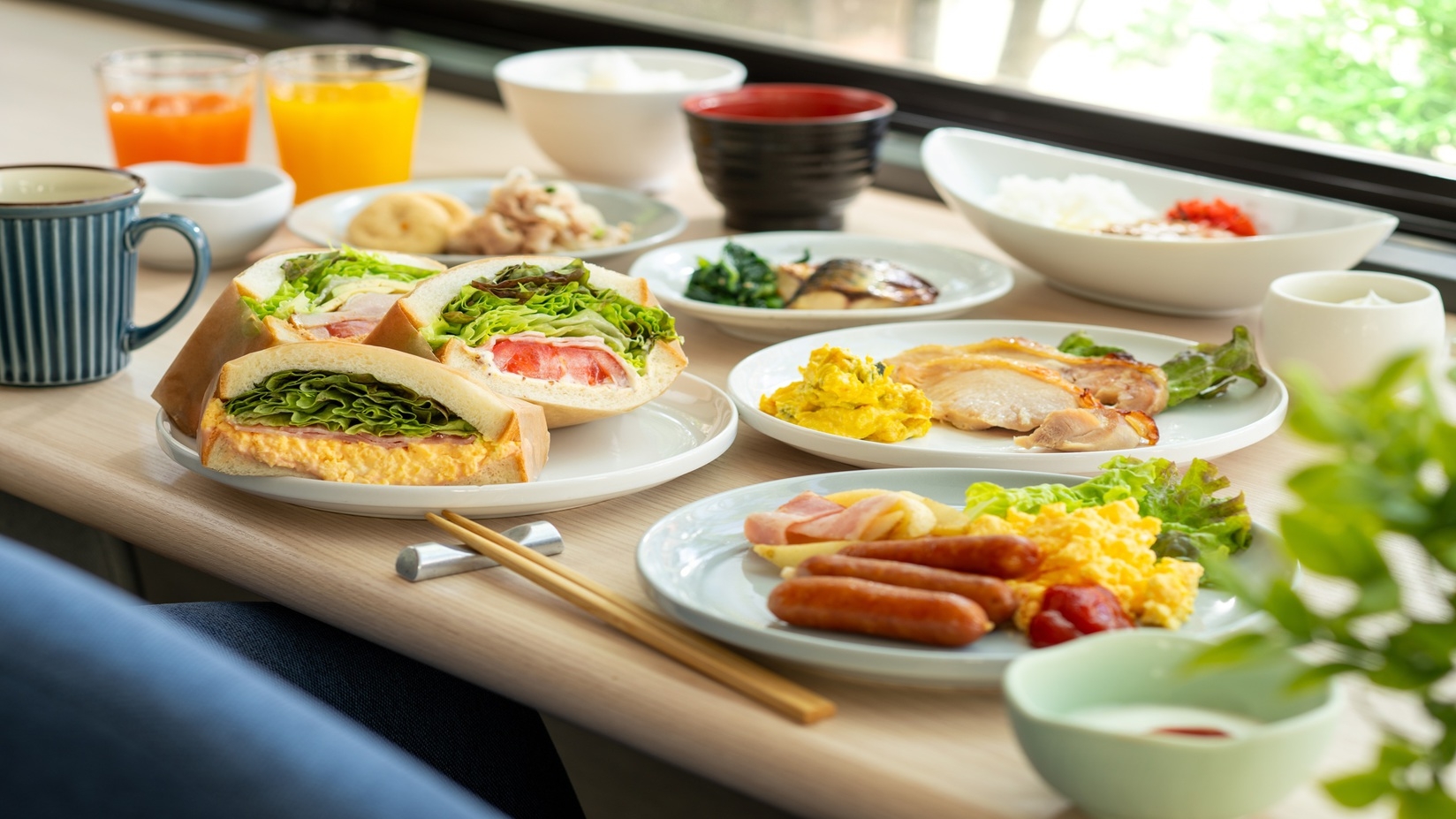 【朝食付きプラン】☆2025年7月6日朝食リニューアル☆AM6:30〜10:00（最終入店9:30）