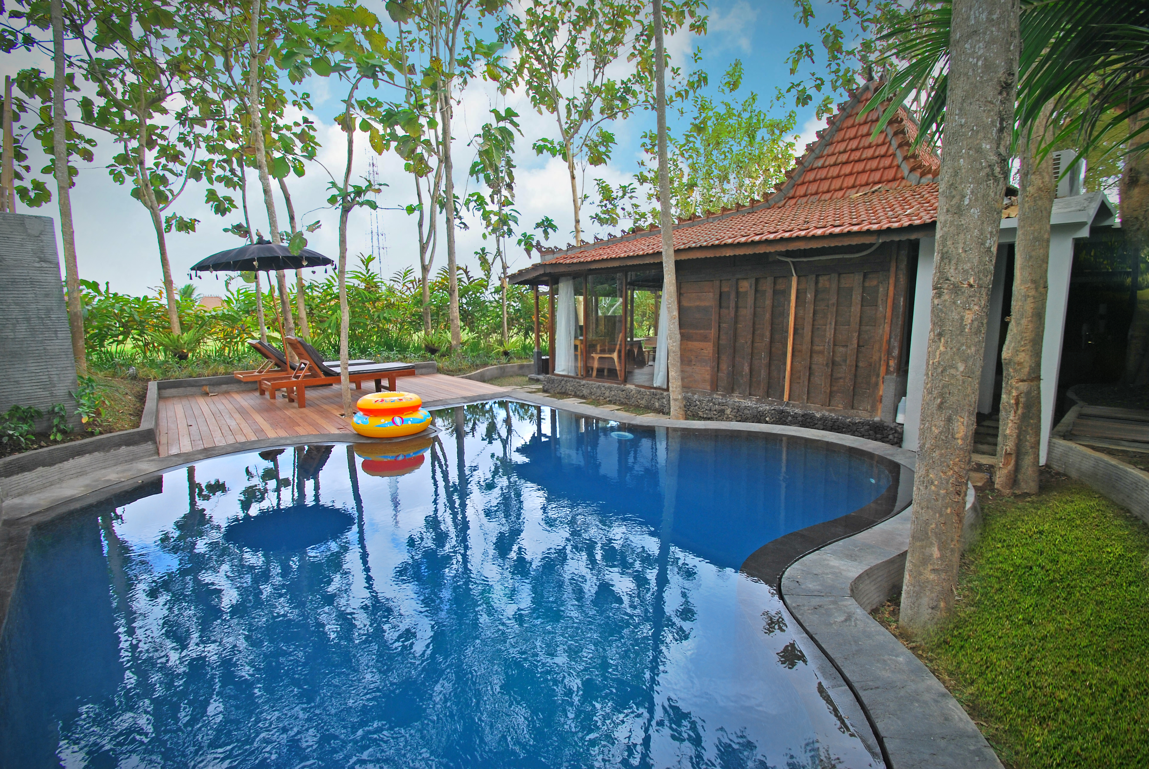 Private Pool at Toya Antik Villa