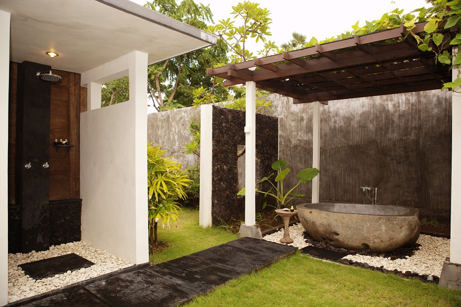 ヴィラ　バスルーム