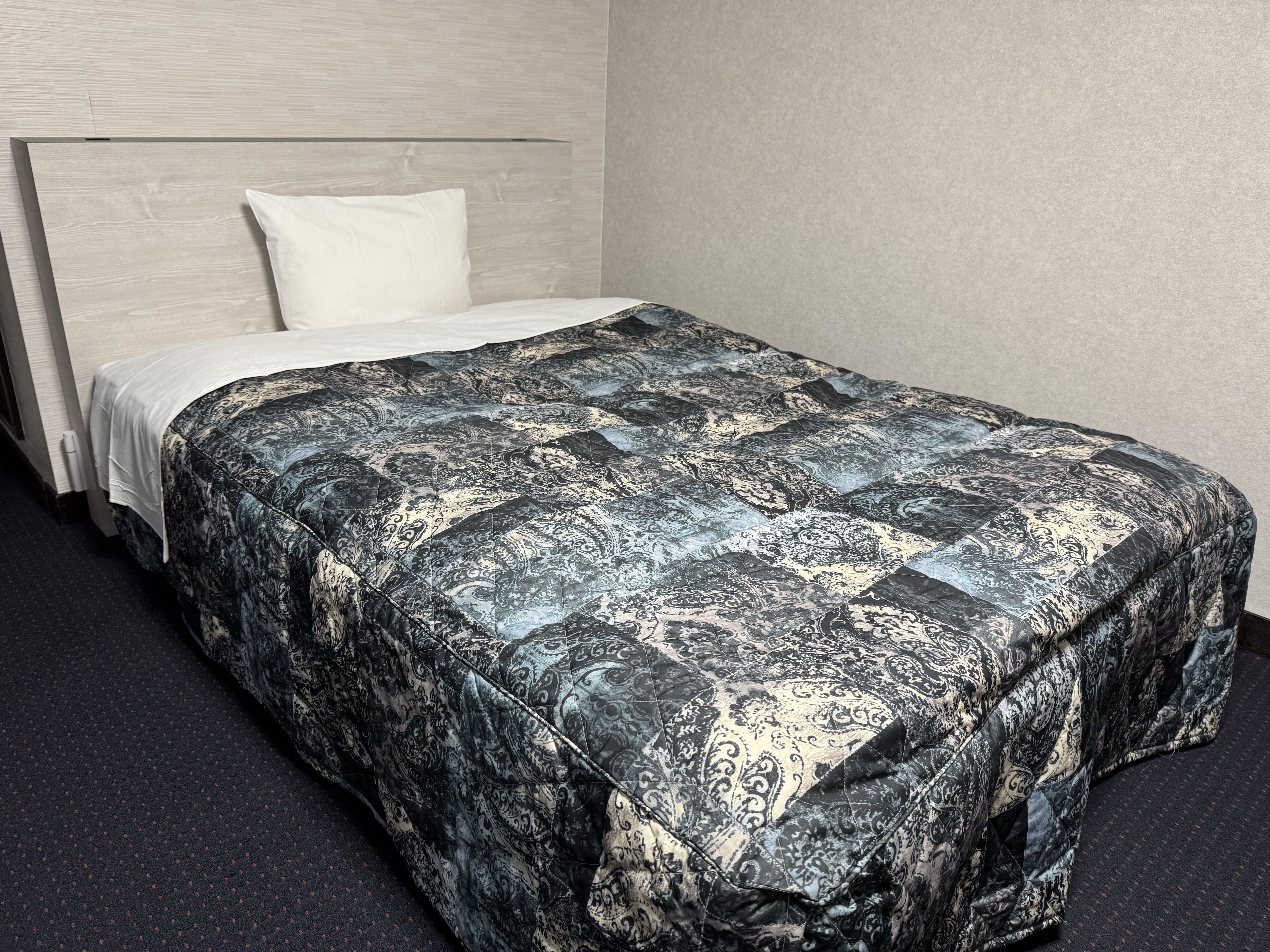 シングルルーム★広々！ダブルベッド使用(140㎝)40型液晶TV★