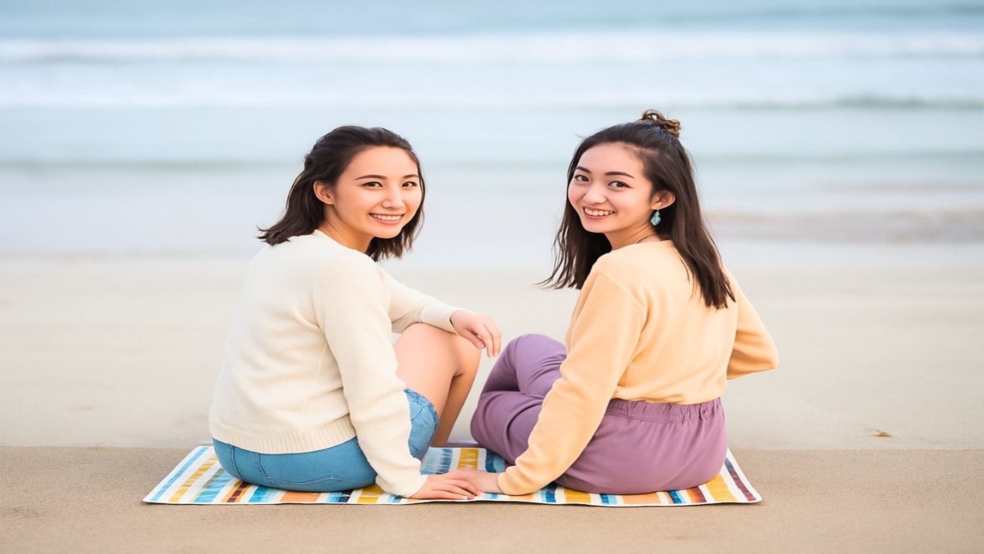 【卒業旅行・女子旅】海は目の前！砂浜さんぽ×村上グルメと食べ歩き＜2食付・客室アップグレード特典付＞