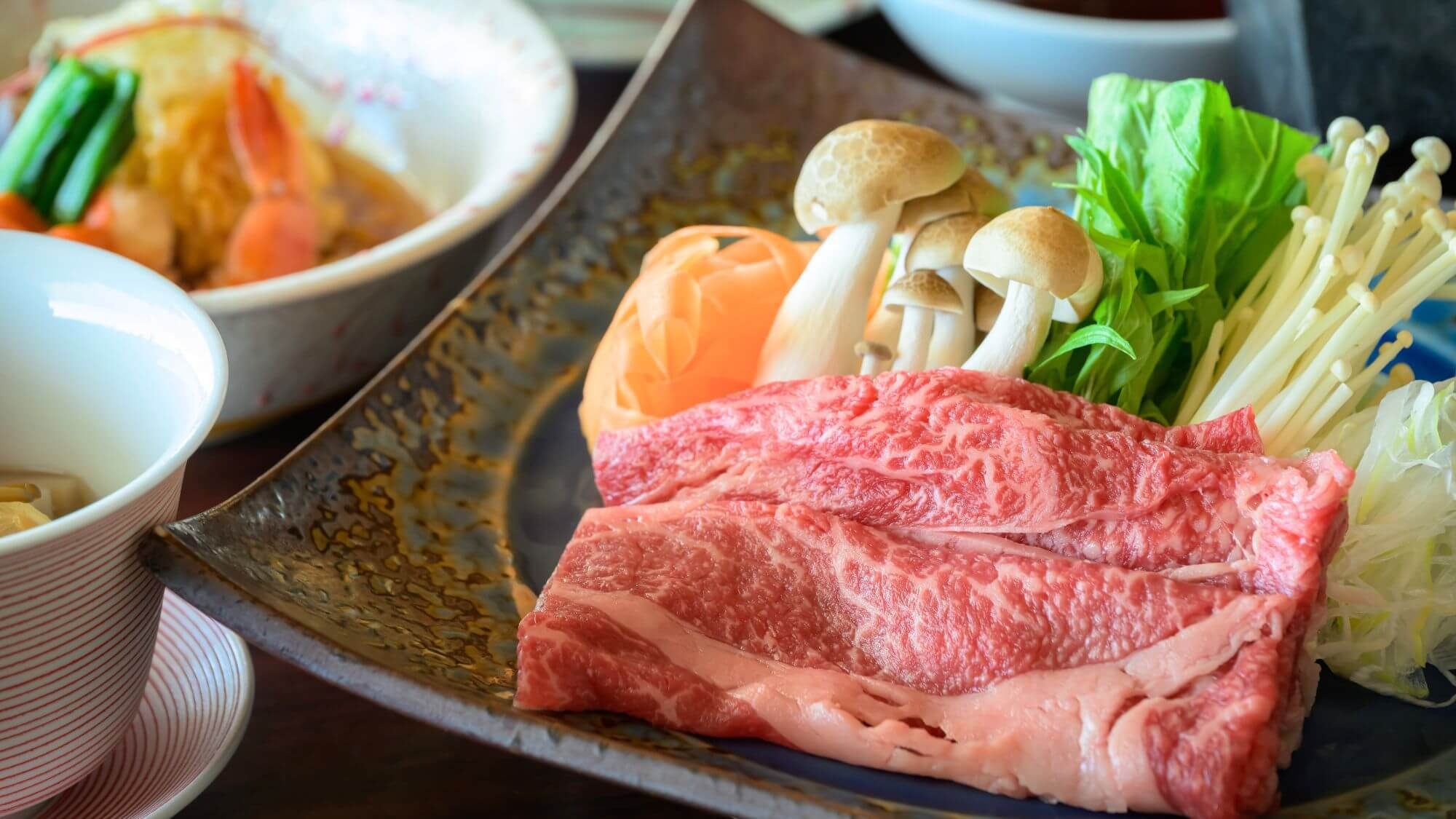 【直前割】なくなり次第終了！お日にち限定でお得〇国産牛しゃぶと海の幸〇夕食レストラン