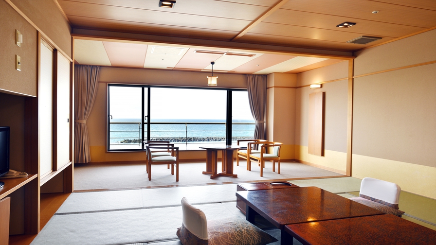 【大観和室】オーシャンビュー客室です。