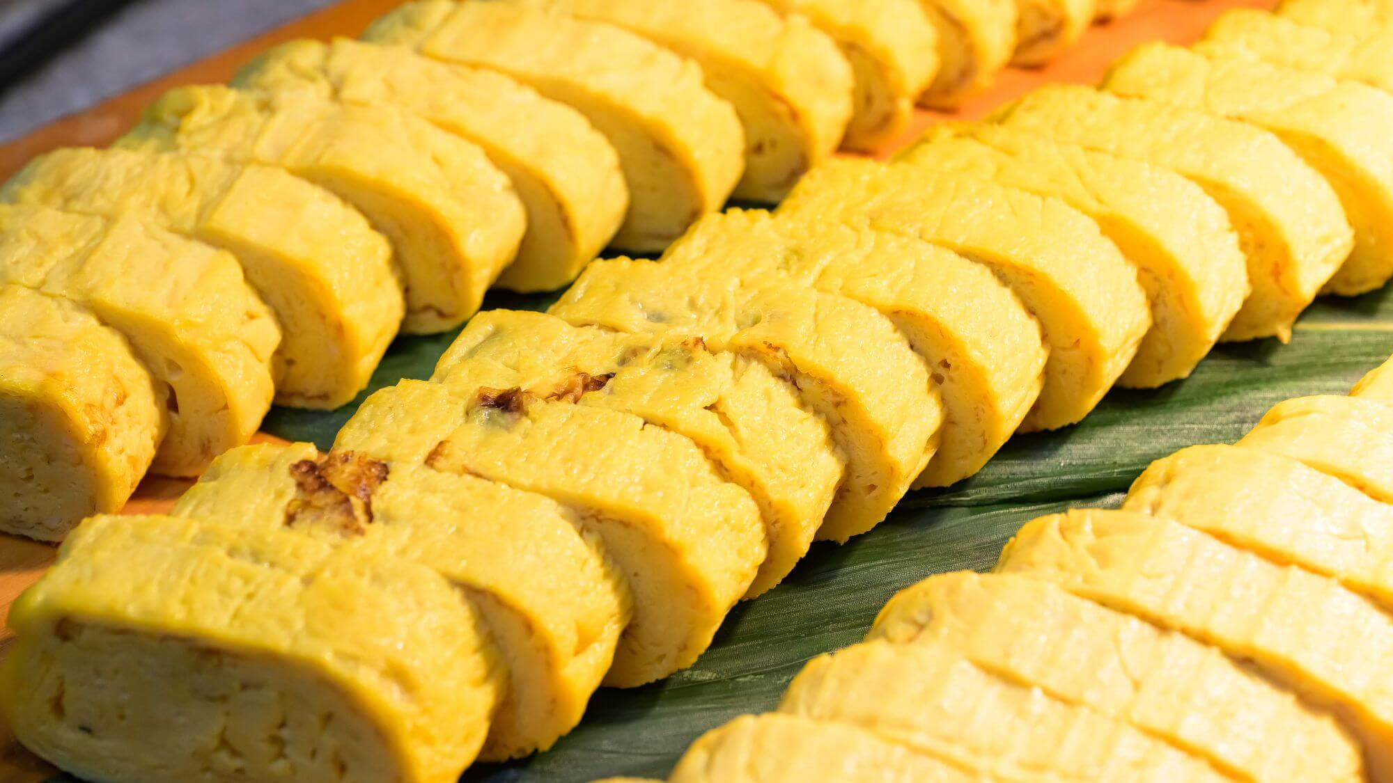 【朝食バイキング】お子様にも人気の卵焼き