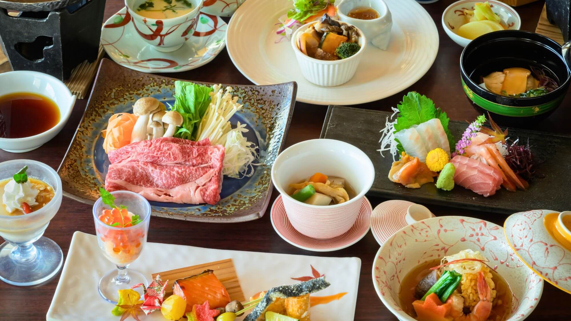 【スタンダード会席】四季折々の旬の食材・地の食材をご堪能ください。