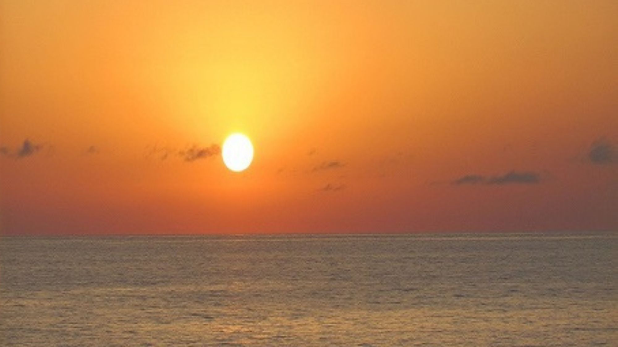  【日本海に沈む夕日】5月