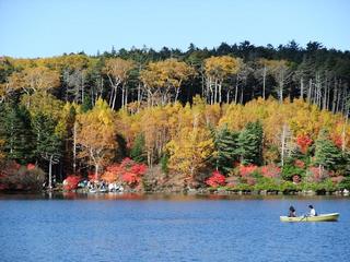 八ヶ岳白駒の池の紅葉