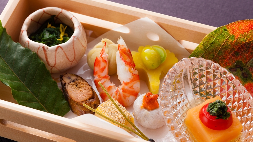 【日本料理「松風」】素材を吟味した旬を愛でる伝統的な日本料理を。