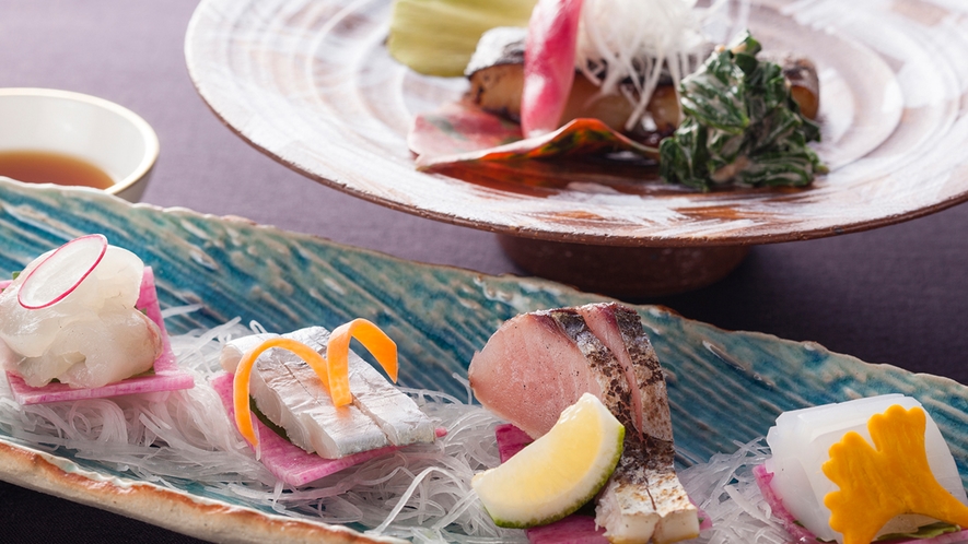 【日本料理「松風」】素材を吟味した旬を愛でる伝統的な日本料理を。