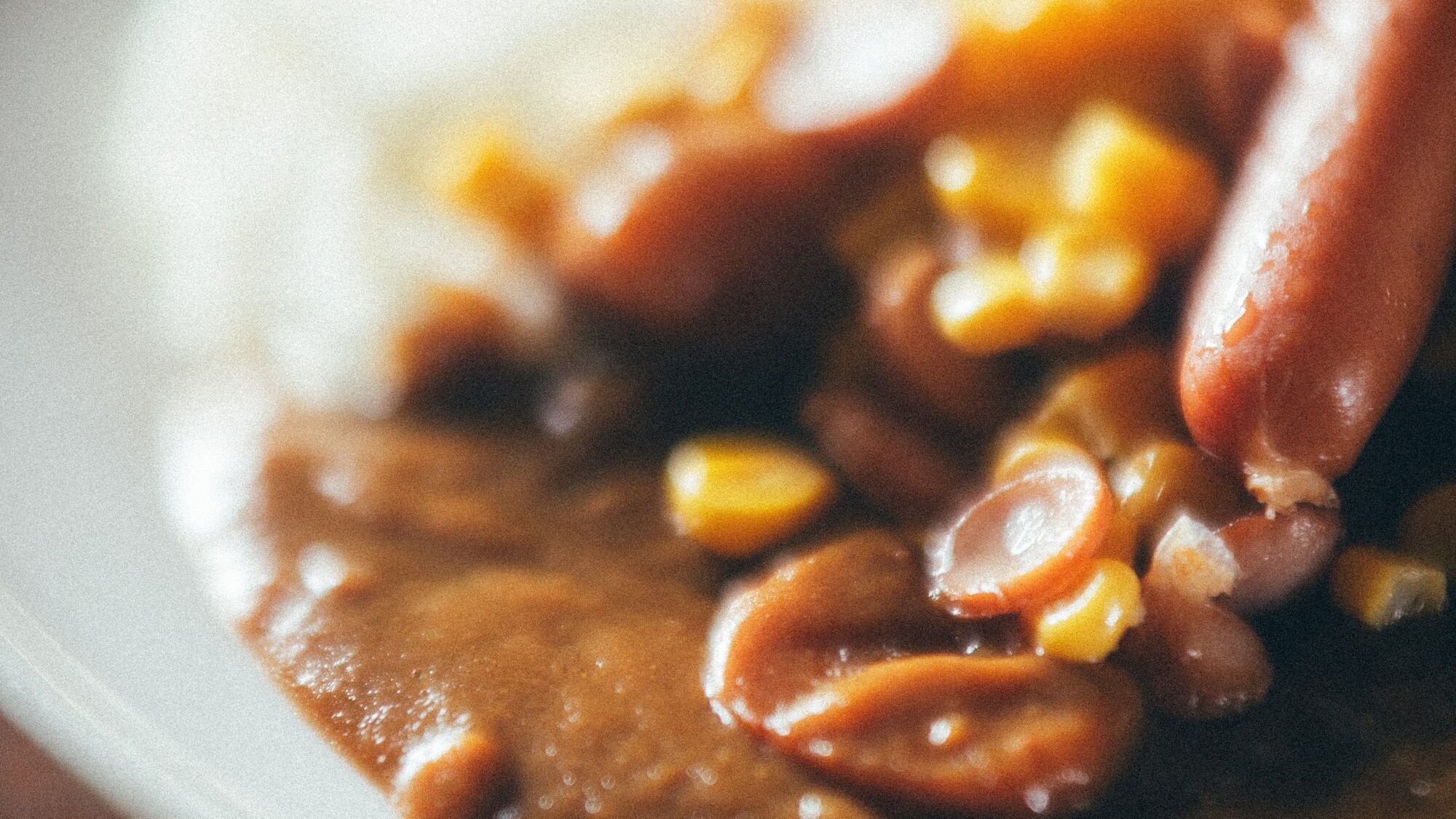 カレー盛り付け例①
