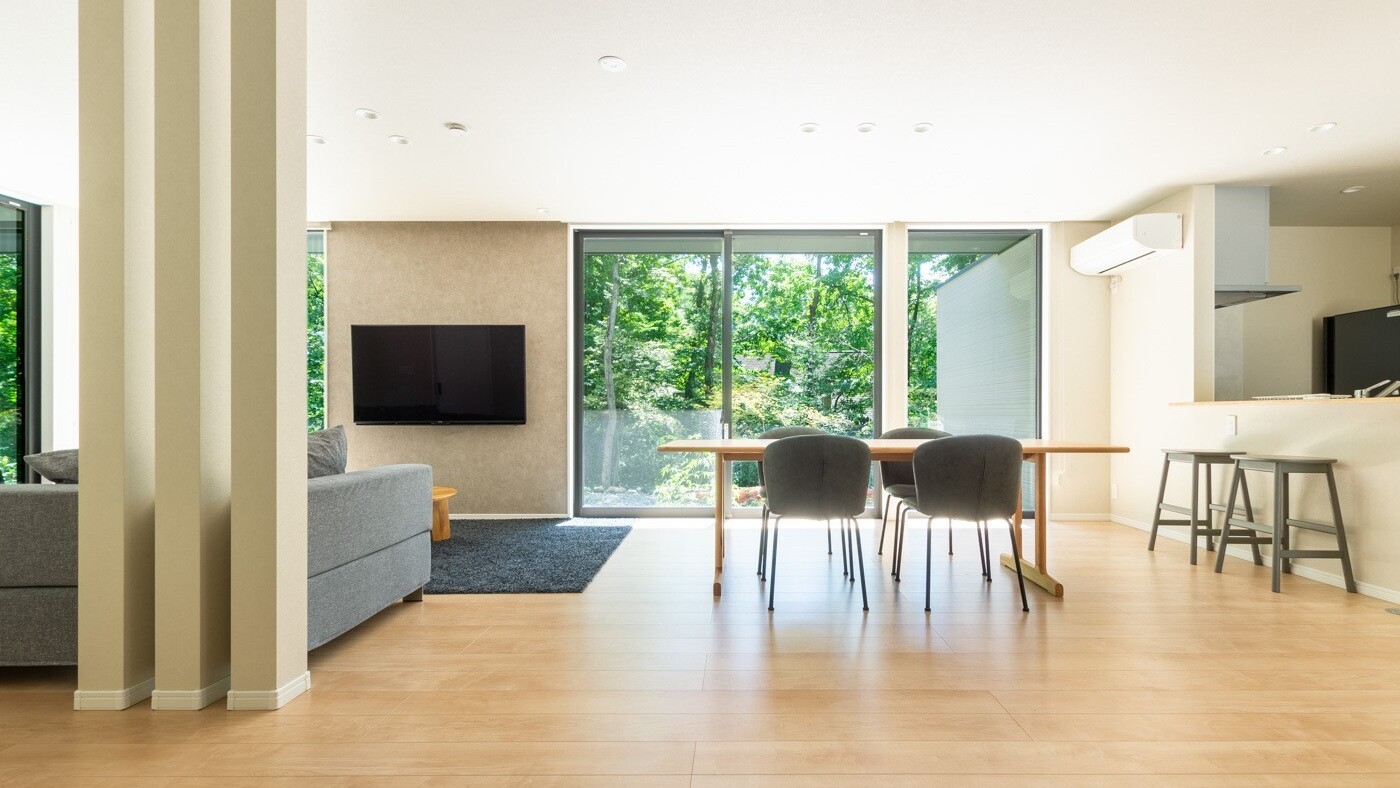 Grace modern ONSEN リビング