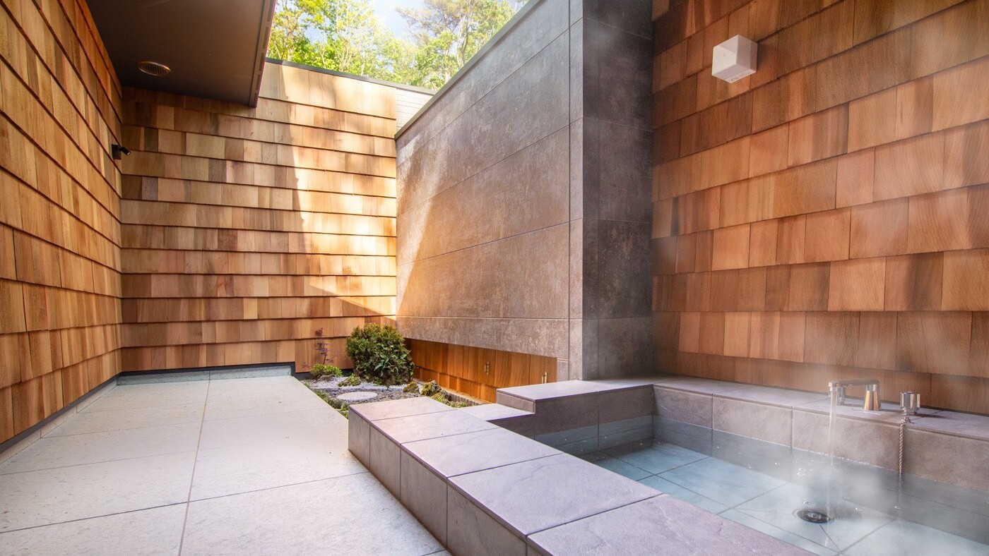 Grace modern ONSEN 温泉露天風呂