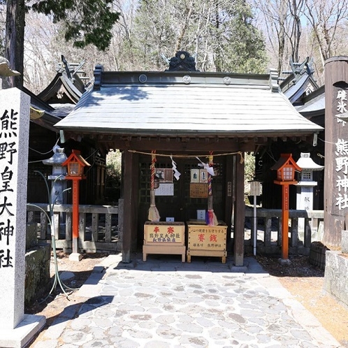 【観光スポット・旧軽井沢】　熊野皇大神社