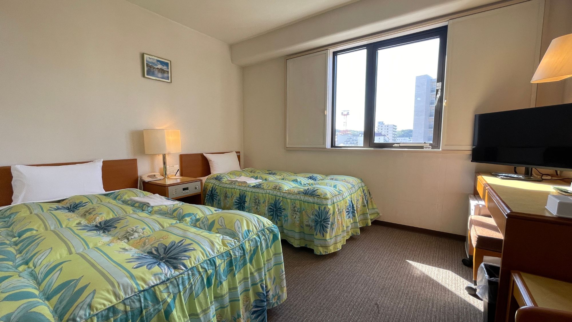 ◆ツインルーム（17.3㎡／ベッドサイズ1030mm&times;1970mm 2台）