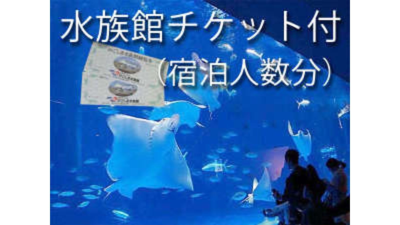 【水族館チケット付プラン】当館から“徒歩約15分！！”『いおワールドかごしま水族館』にお出かけ♪