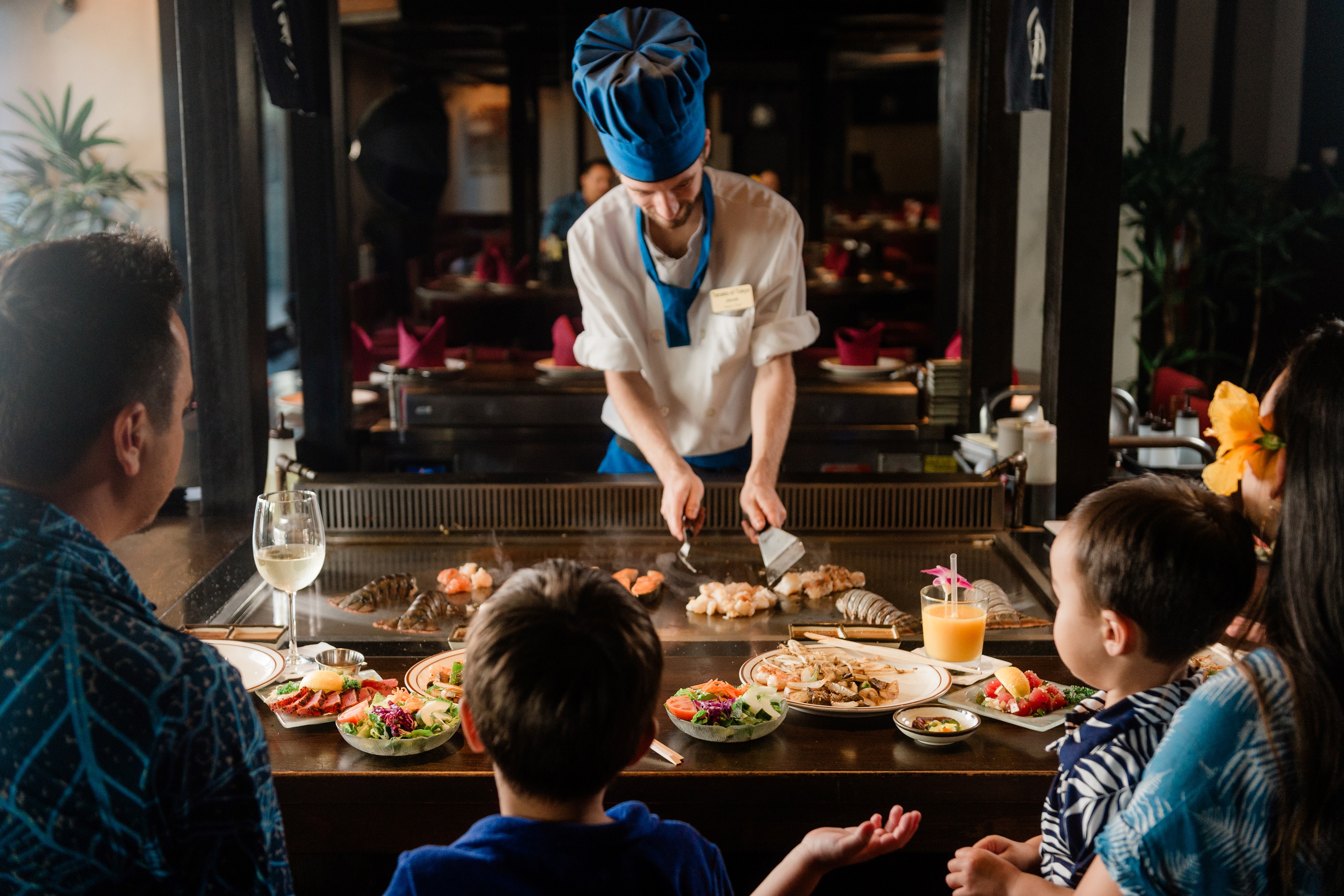 タナカ オブ トーキョー お食事一例