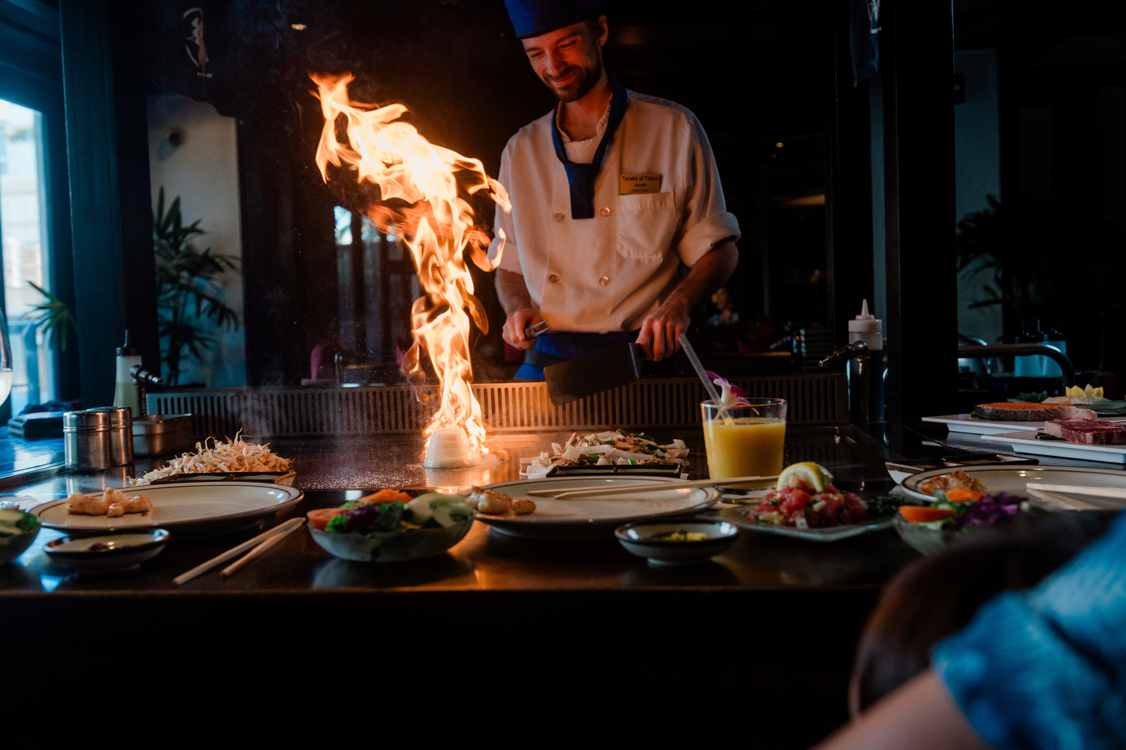 タナカ オブ トーキョー お食事一例
