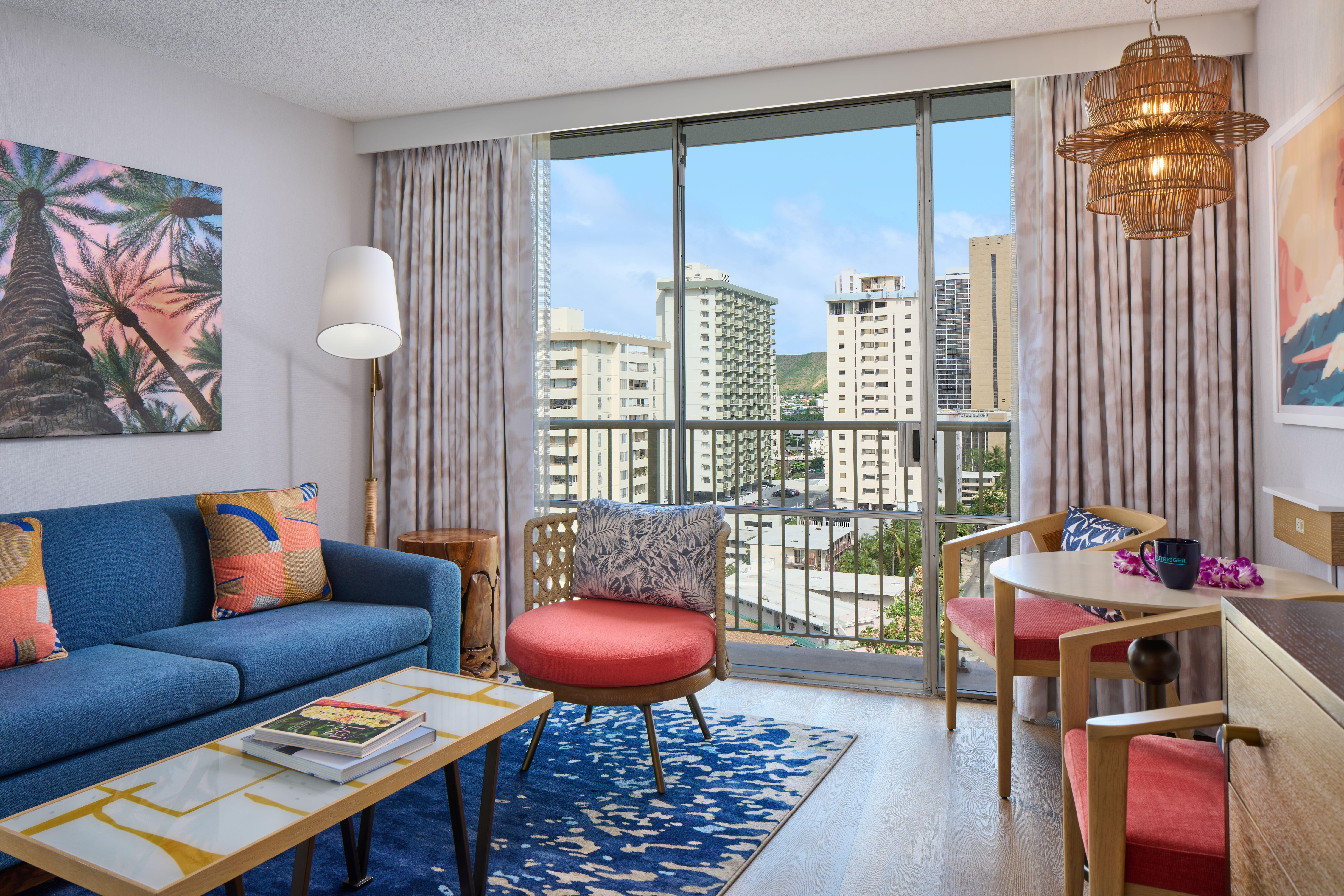 2ベッドルーム パーシャルオーシャンビュー スイートのお部屋 一例