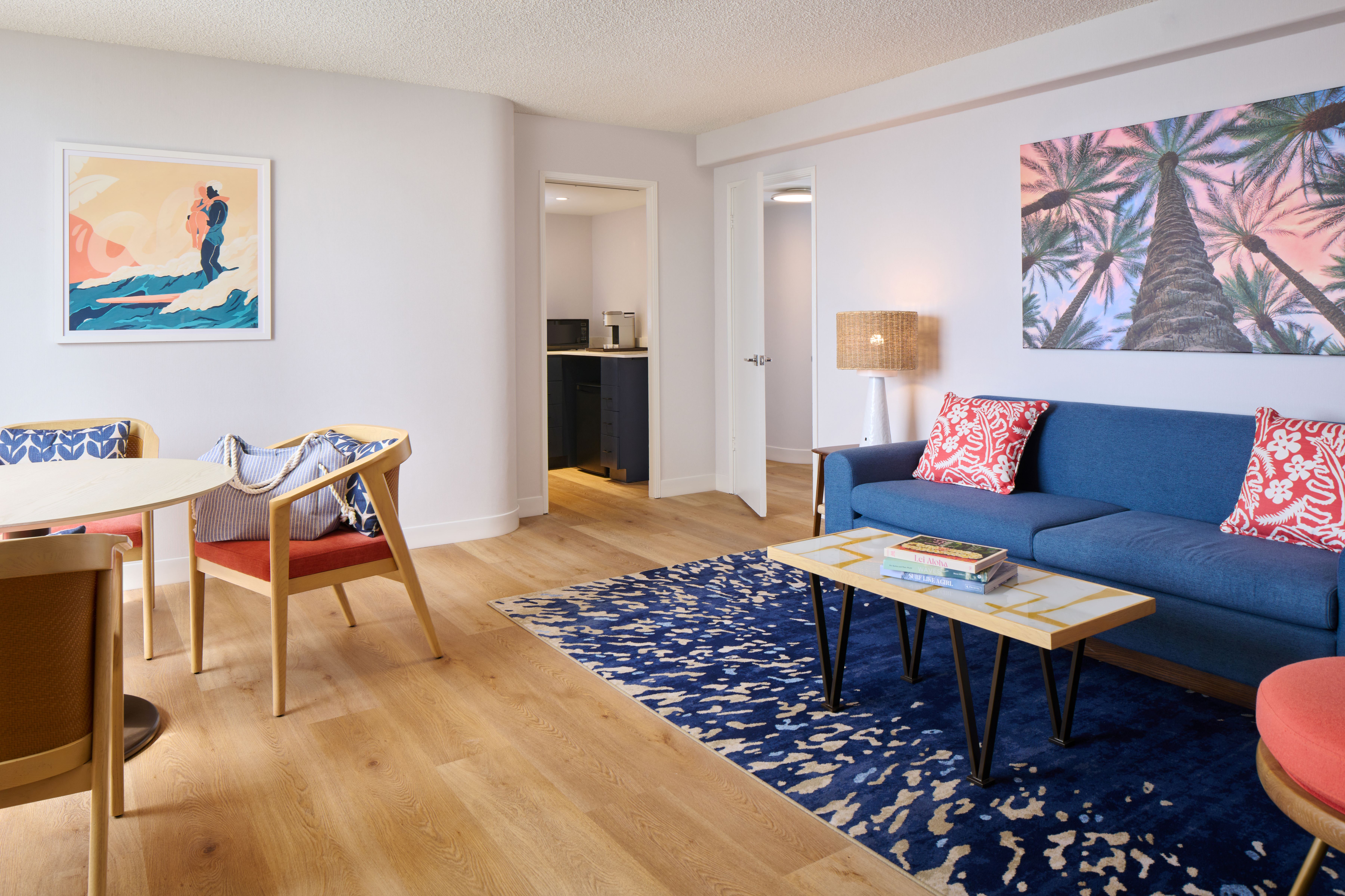 1ベッドルーム パーシャルオーシャンビュー スイートのお部屋 一例