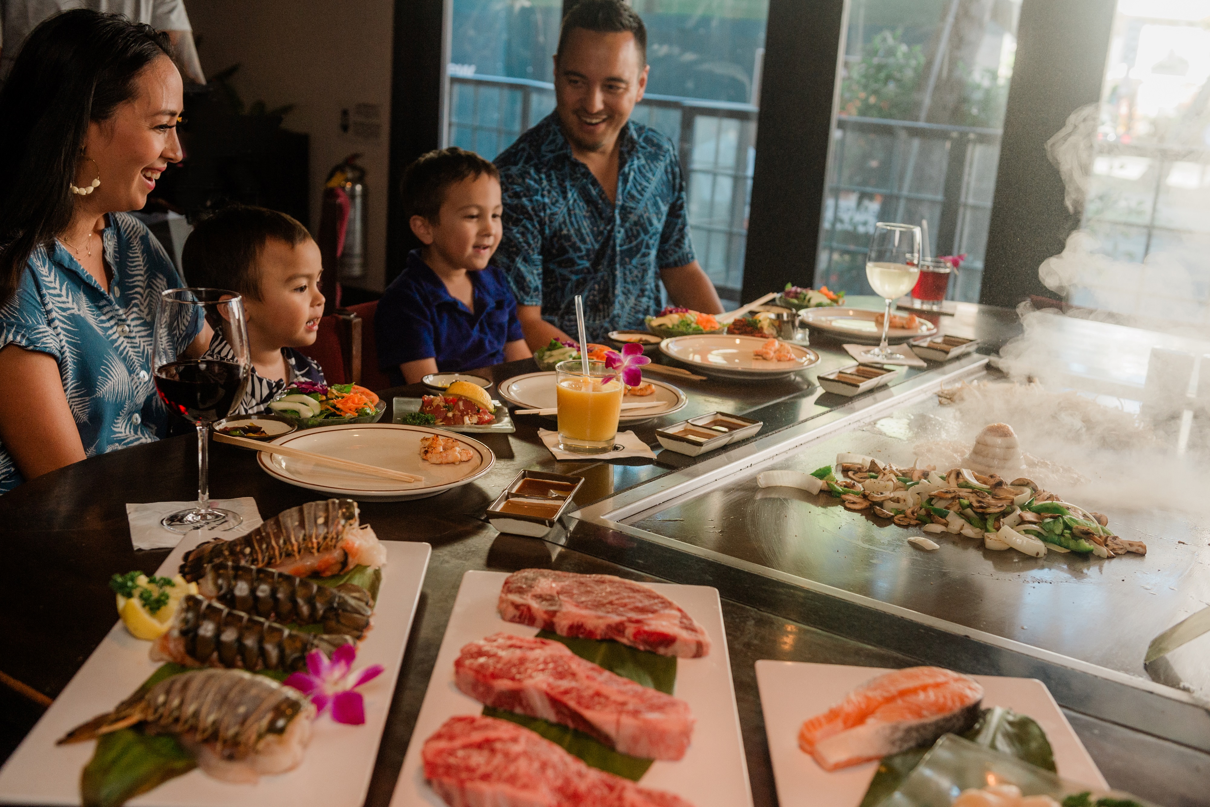 タナカ オブ トーキョー お食事一例