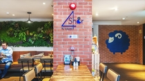 【Cafe @ kokotel　4sher】多国籍な料理と温かい雰囲気が自慢のカフェ