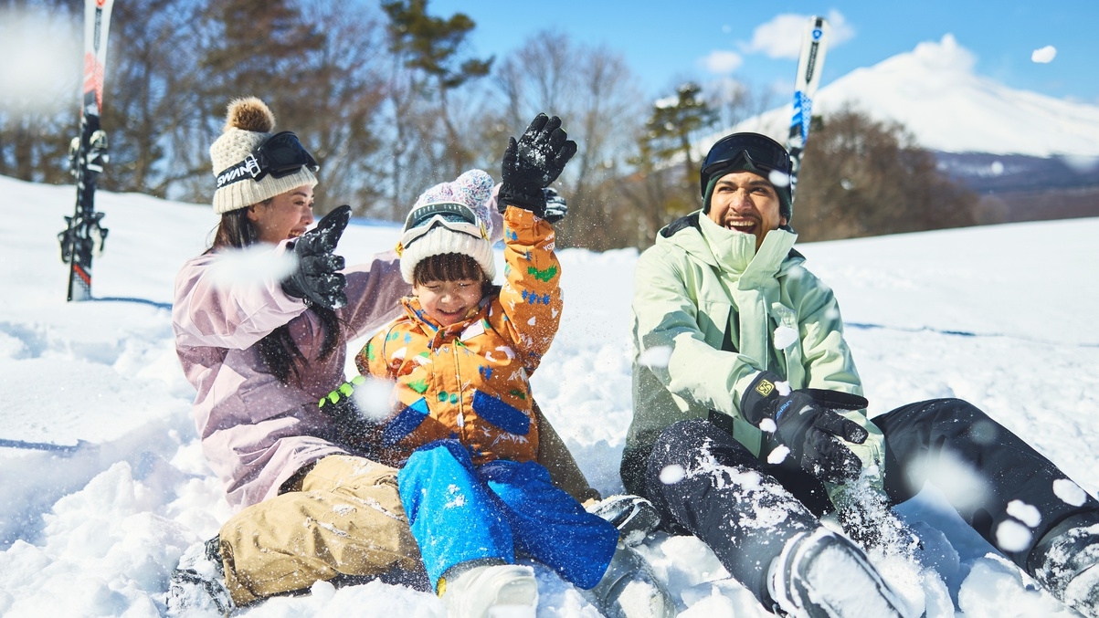 【2026-2027冬】Snow ＆ Fun！軽井沢スノーパーク 雪遊びチケット付き（夕朝食付き）