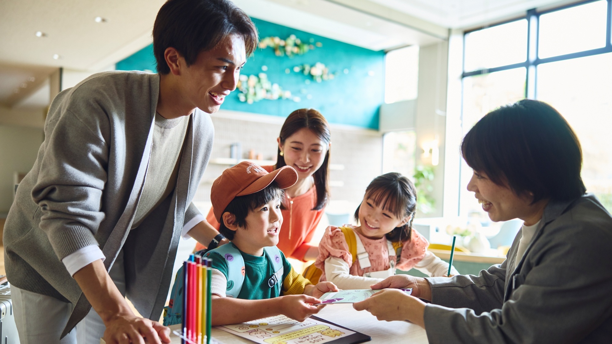 キッズフレンドリー　キッズチェックイン