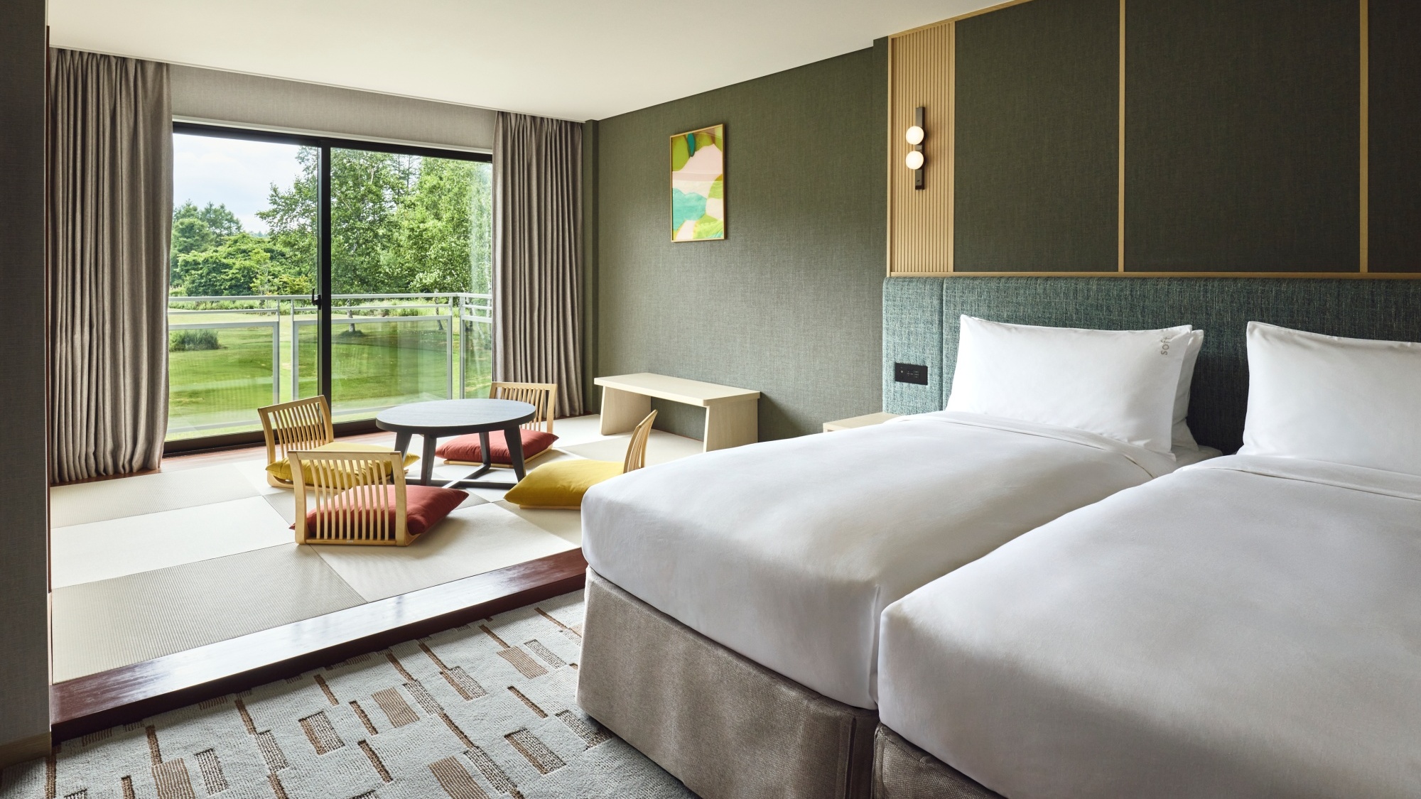 プレミアムツイン和洋室テラス付き