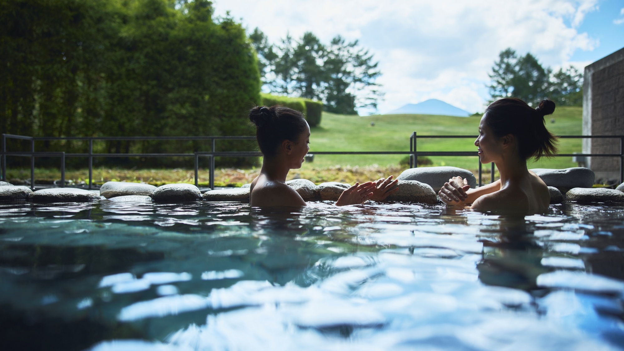 温泉大浴場　露天風呂