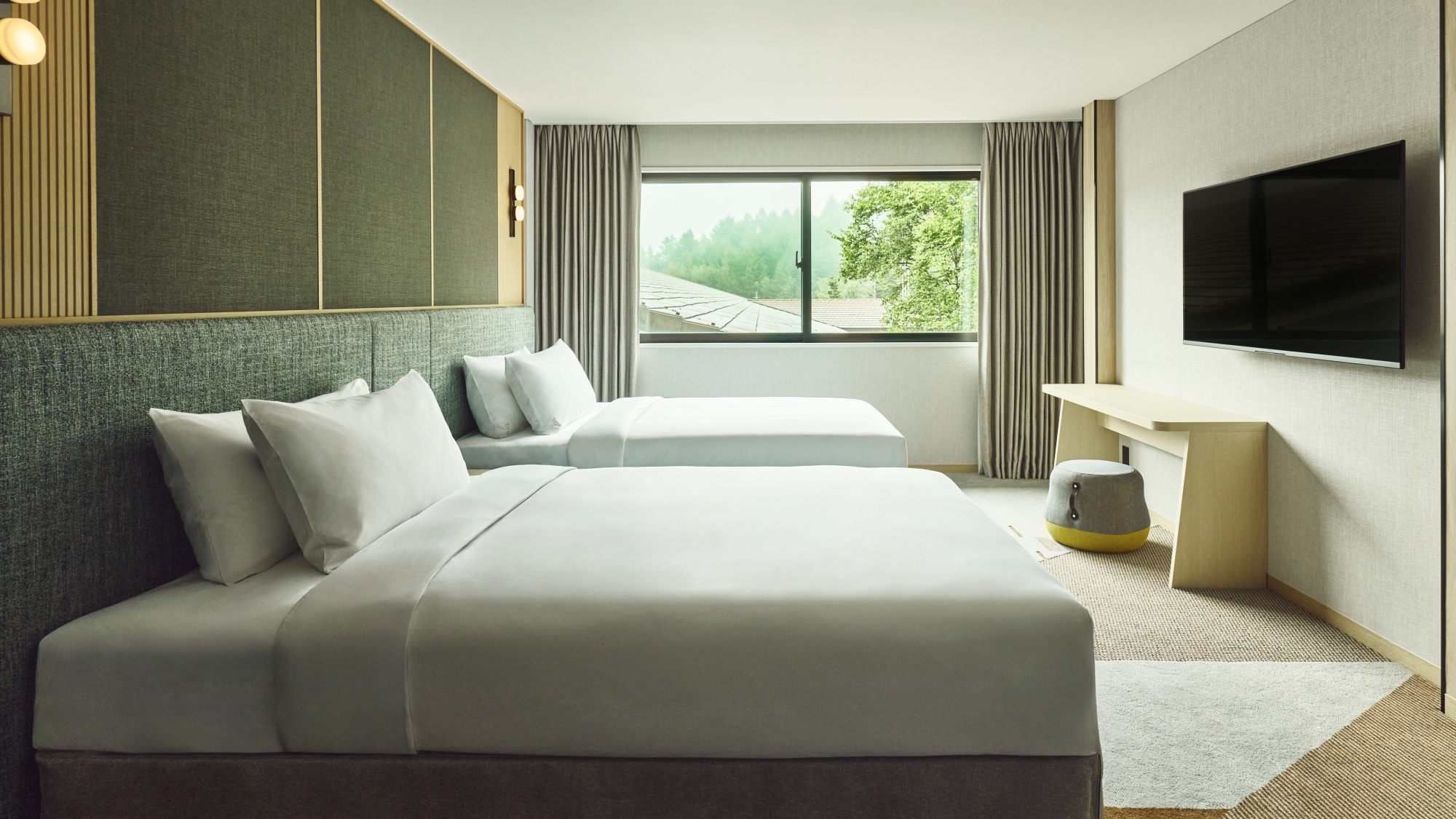 2ベッドルームスイート寝室