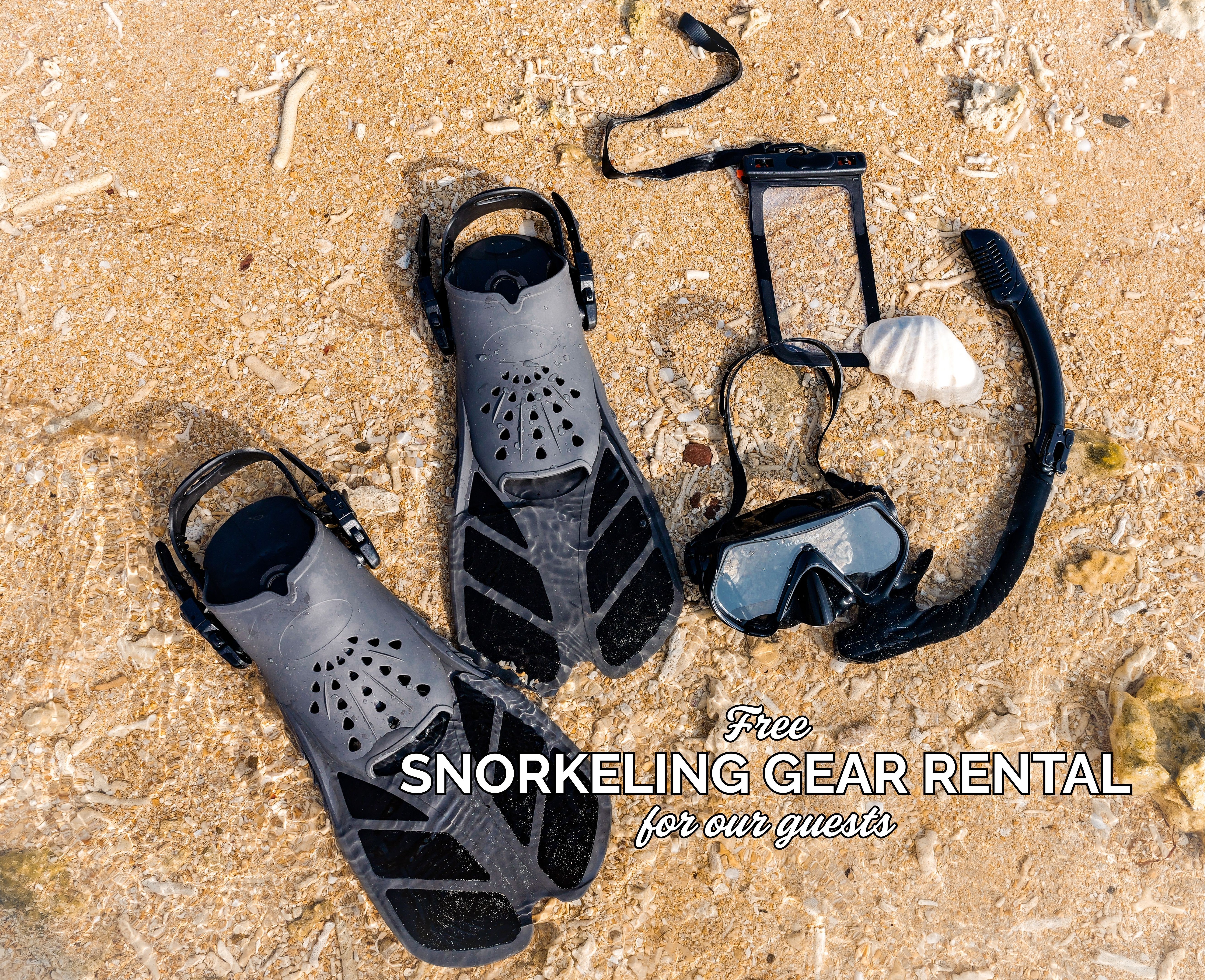 【無料レンタル】スノーケルセット
