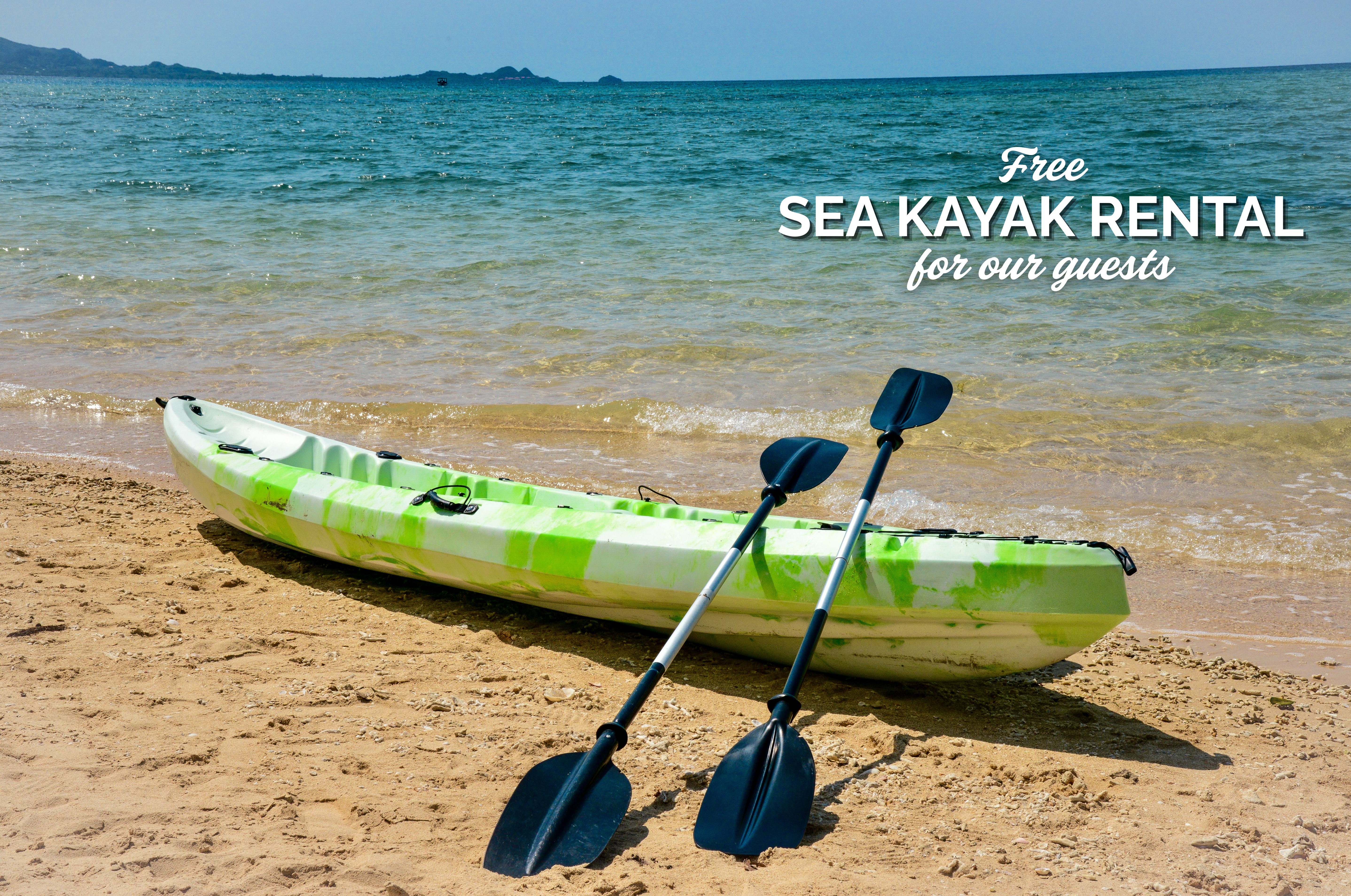 【無料レンタル】カヤック