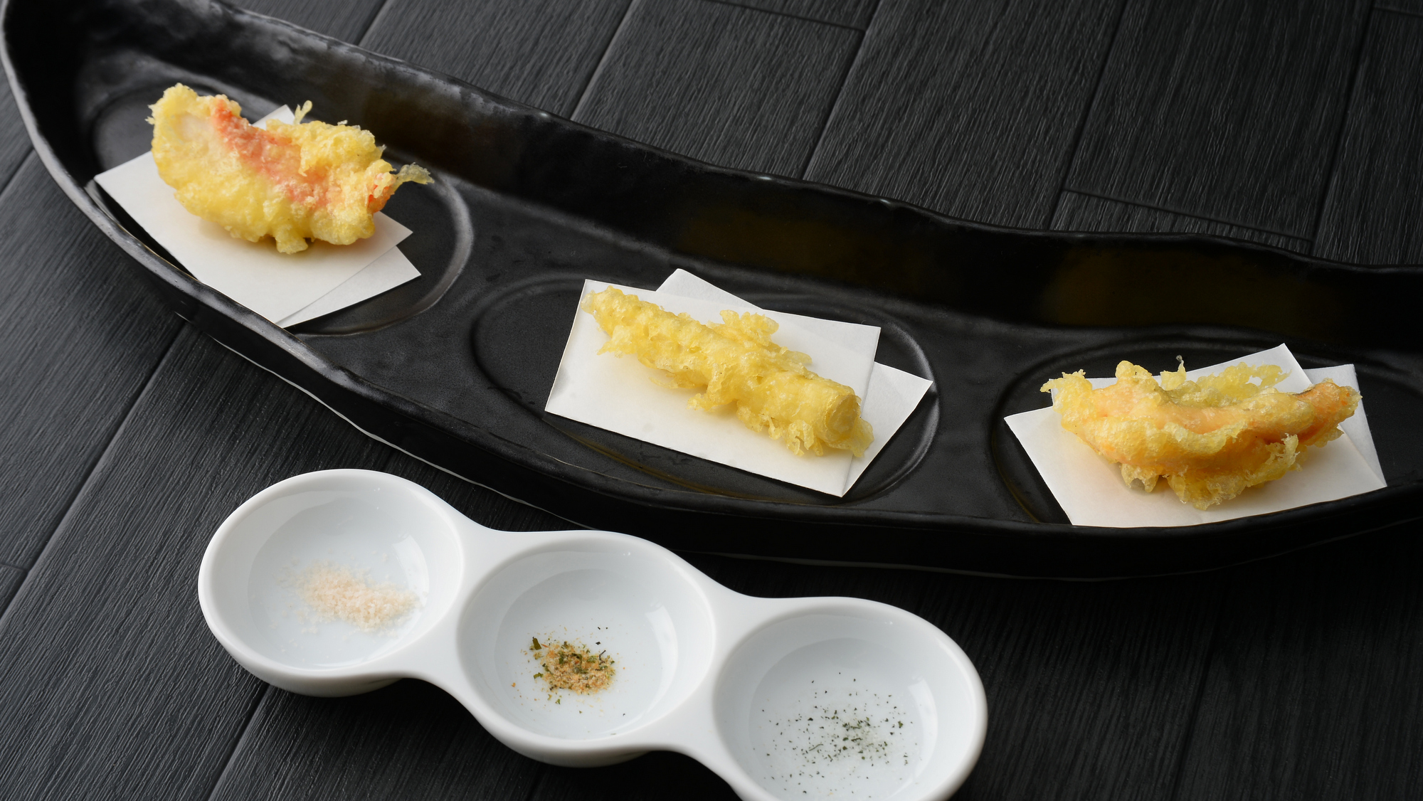 【BS2026春】天ぷら／金目鯛、細竹、サクラマスをカラリと揚げた風味豊かな一品