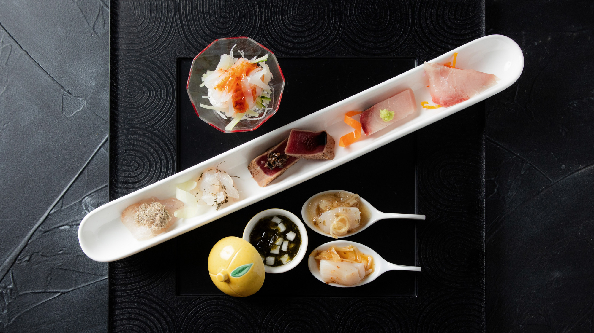 【BS2025冬】SASHIMI／日式VS中華風のカルパッチョなど、味、食べ方に工夫を凝らした一品