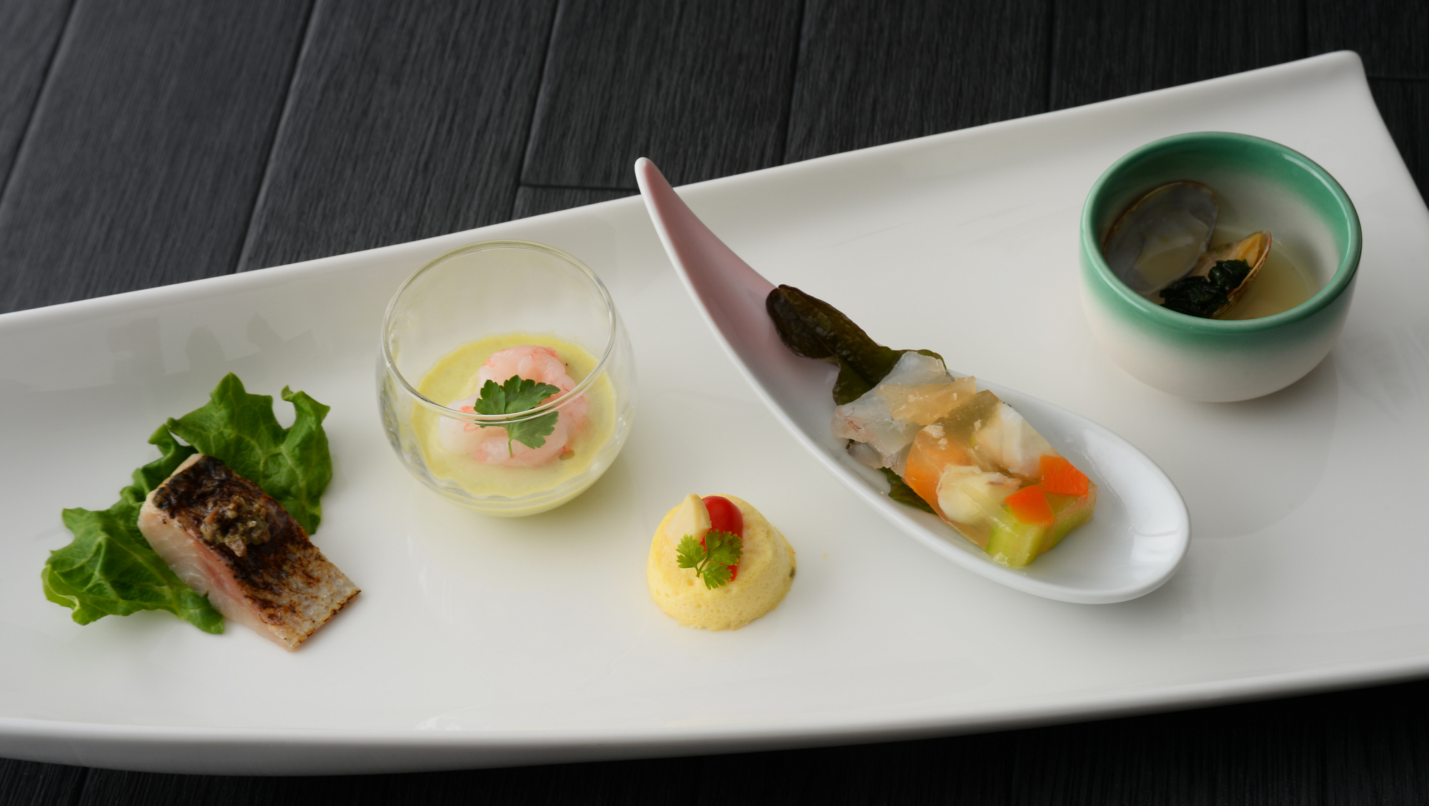 【BS2026春】前菜／世界の味を少しずつ楽しむ5品は美食の国フランス＆イタリア編