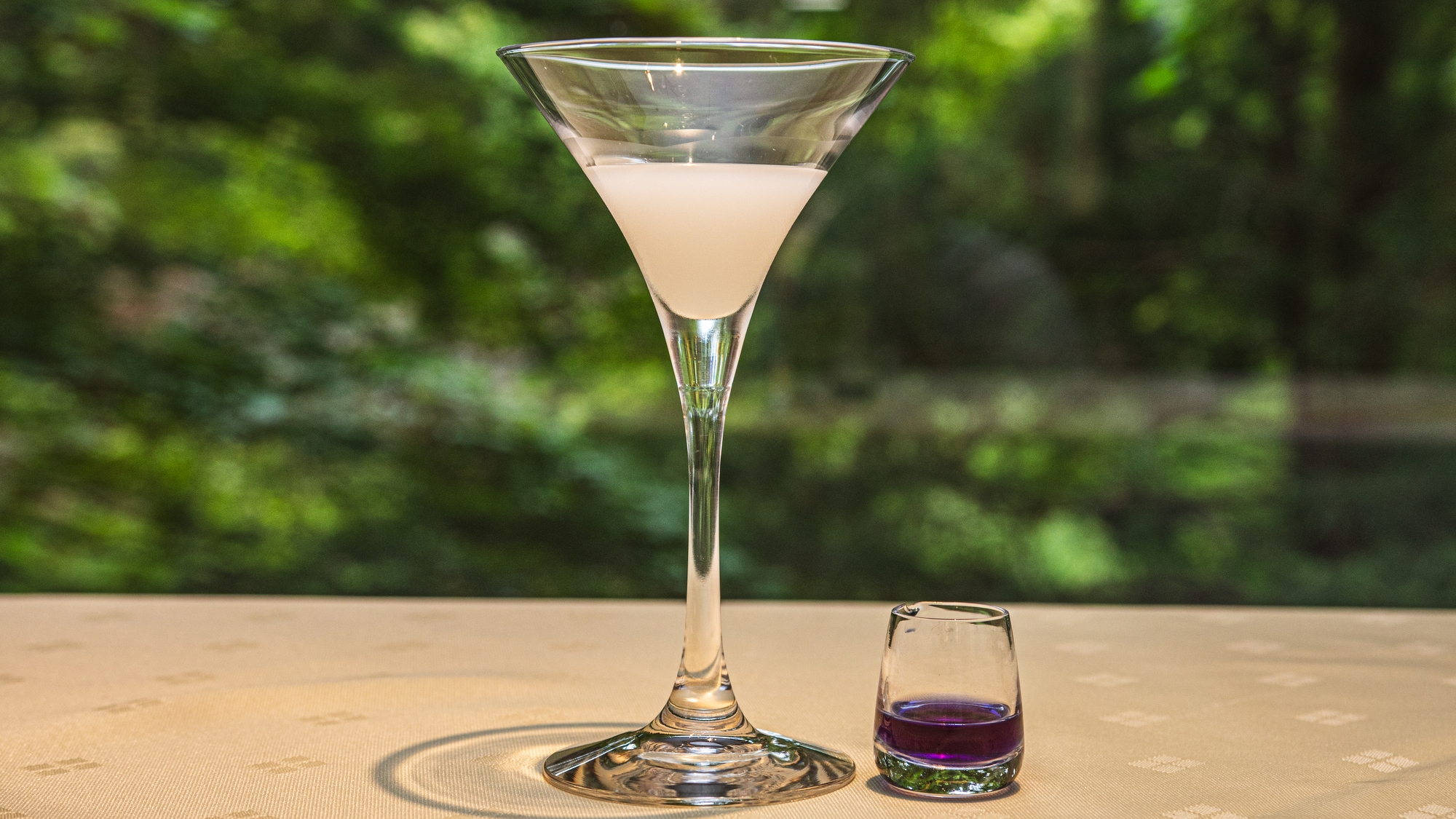 【銀座軒2026夏】食前酒／カルピスを使ったオリジナル「夏の風鈴」