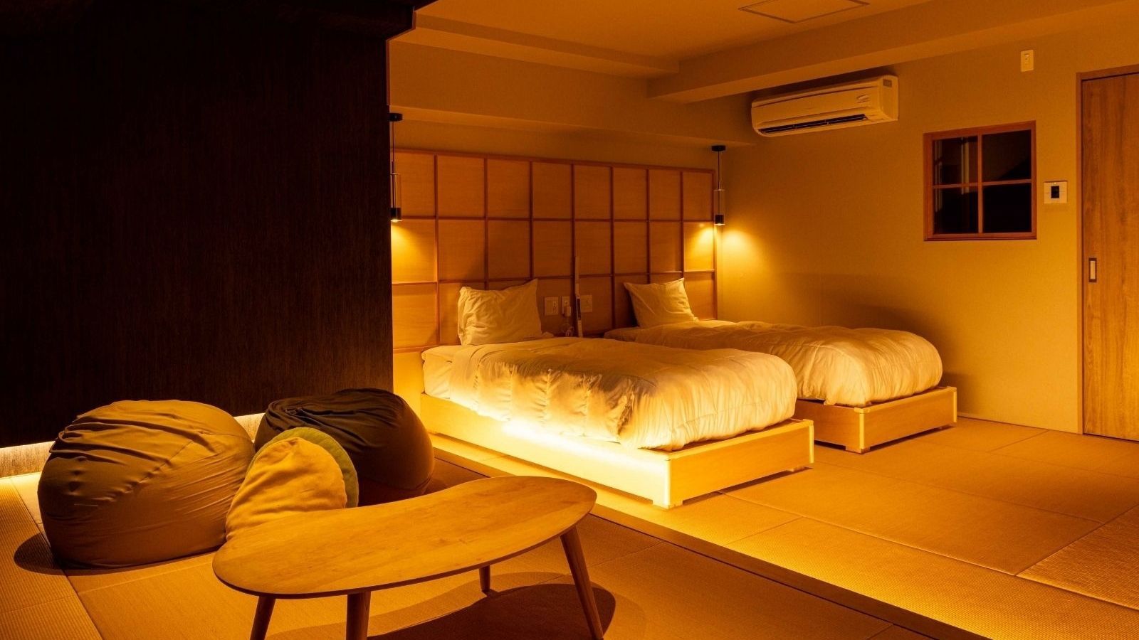 【夜景側和洋室】