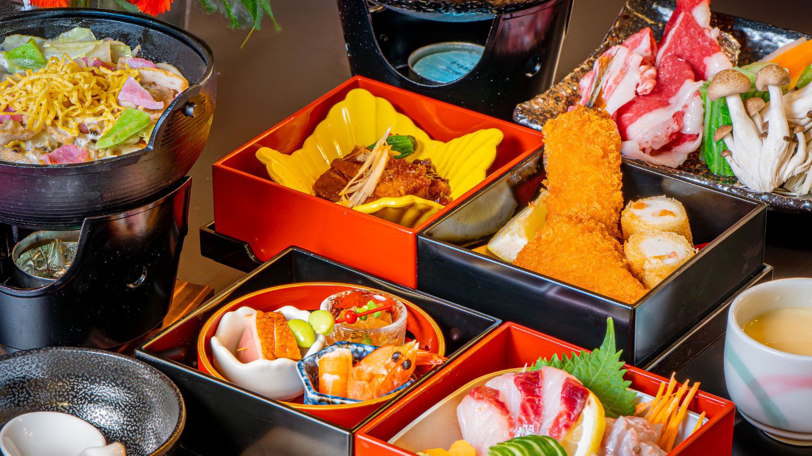 長崎彩り箱会席