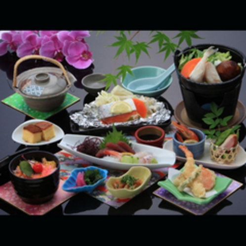 長崎でとれる旬の食材を用いた地魚会席