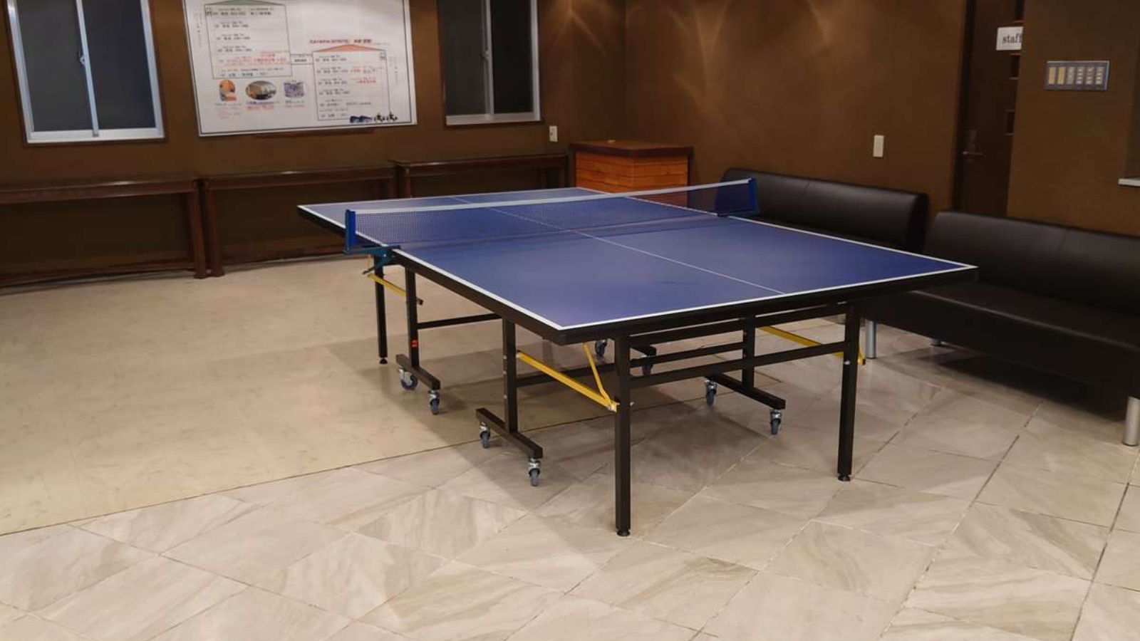 【無料卓球場（30分）】