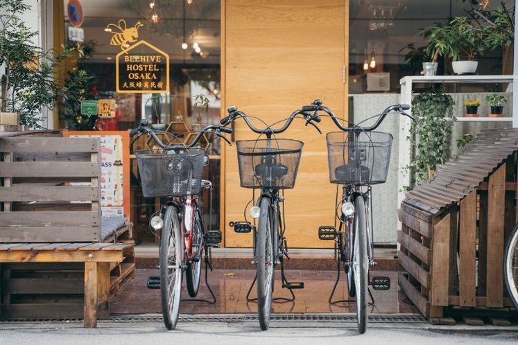 自転車レンタル無料サービス