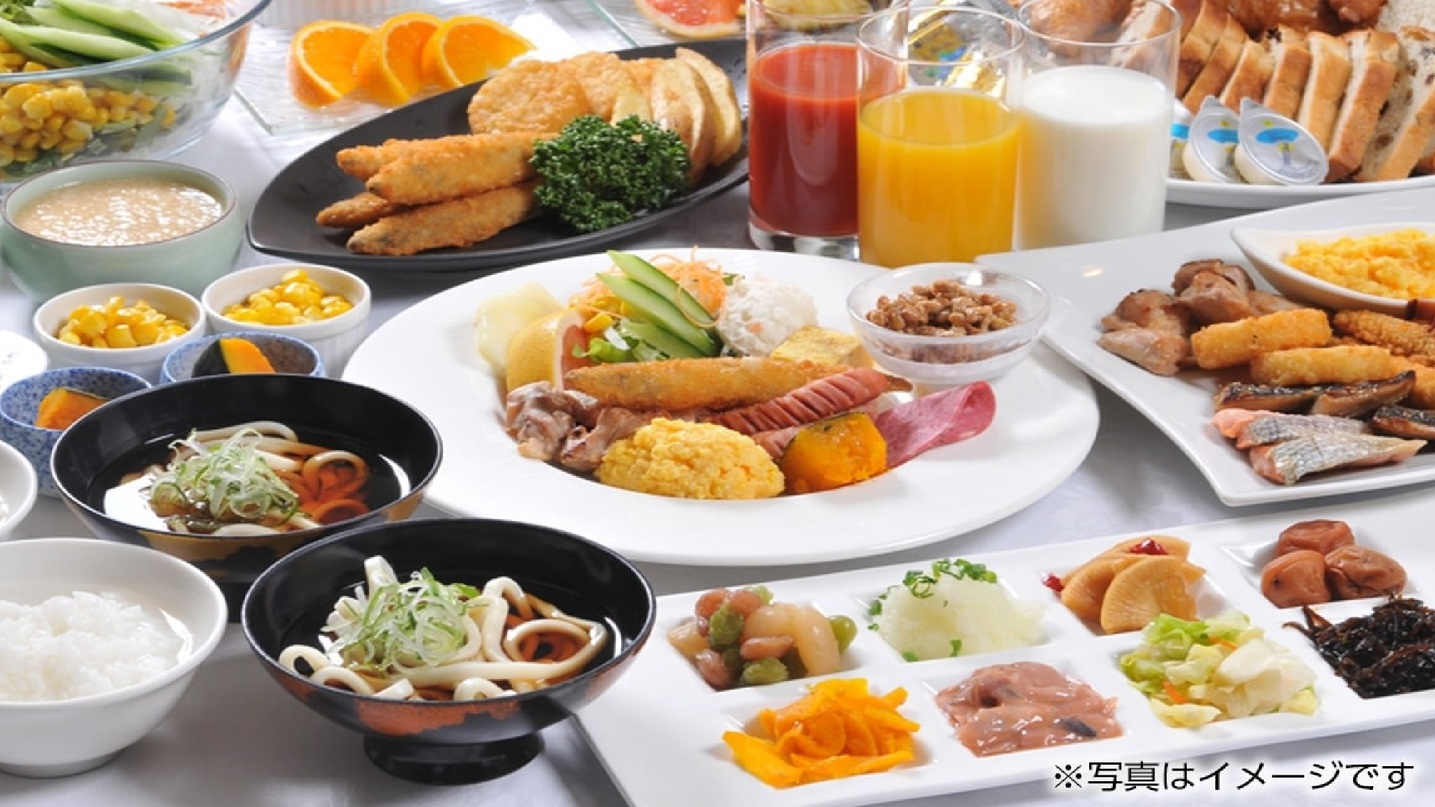 【当日限定】急なお泊り朝食セットプラン♪　山形駅チカ♪【男女別大浴場OPEN！】
