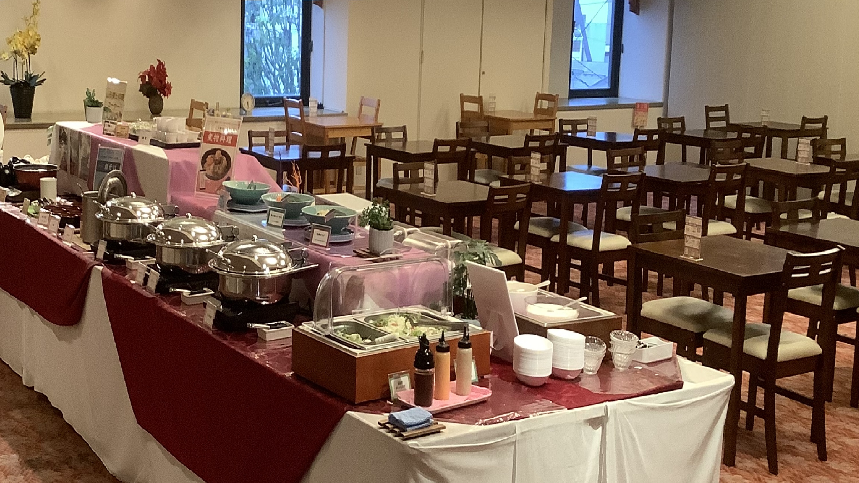 【朝食レストラン】郷土＆和洋30種のバイキング♪