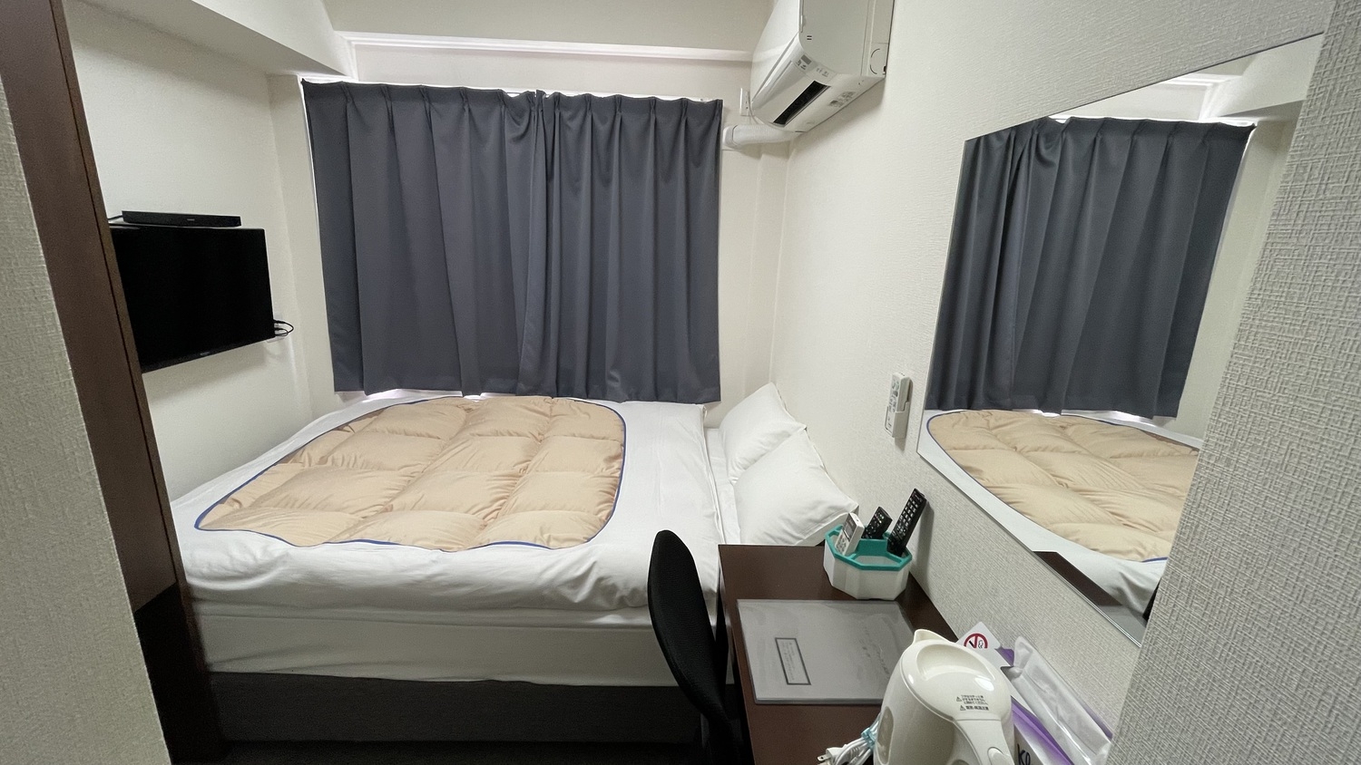 【期間限定特別プラン】ダブル1名利用でちょっとお得に！＜朝食付き＞（駐車場有り）