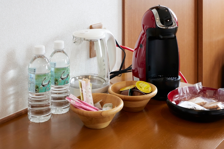 別棟【わんちゃんと泊まれるWANの音】コーヒーコーナー
