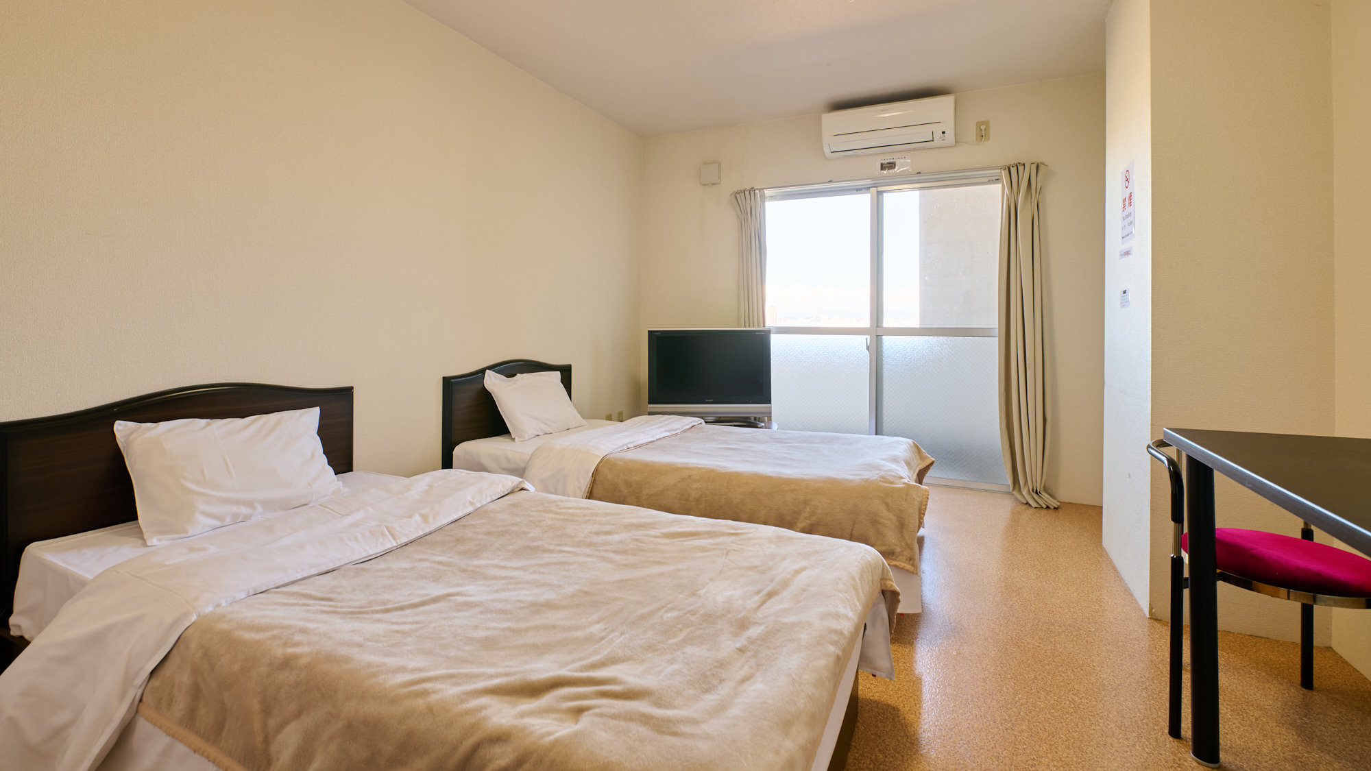 【禁煙】コンパクトツインルーム