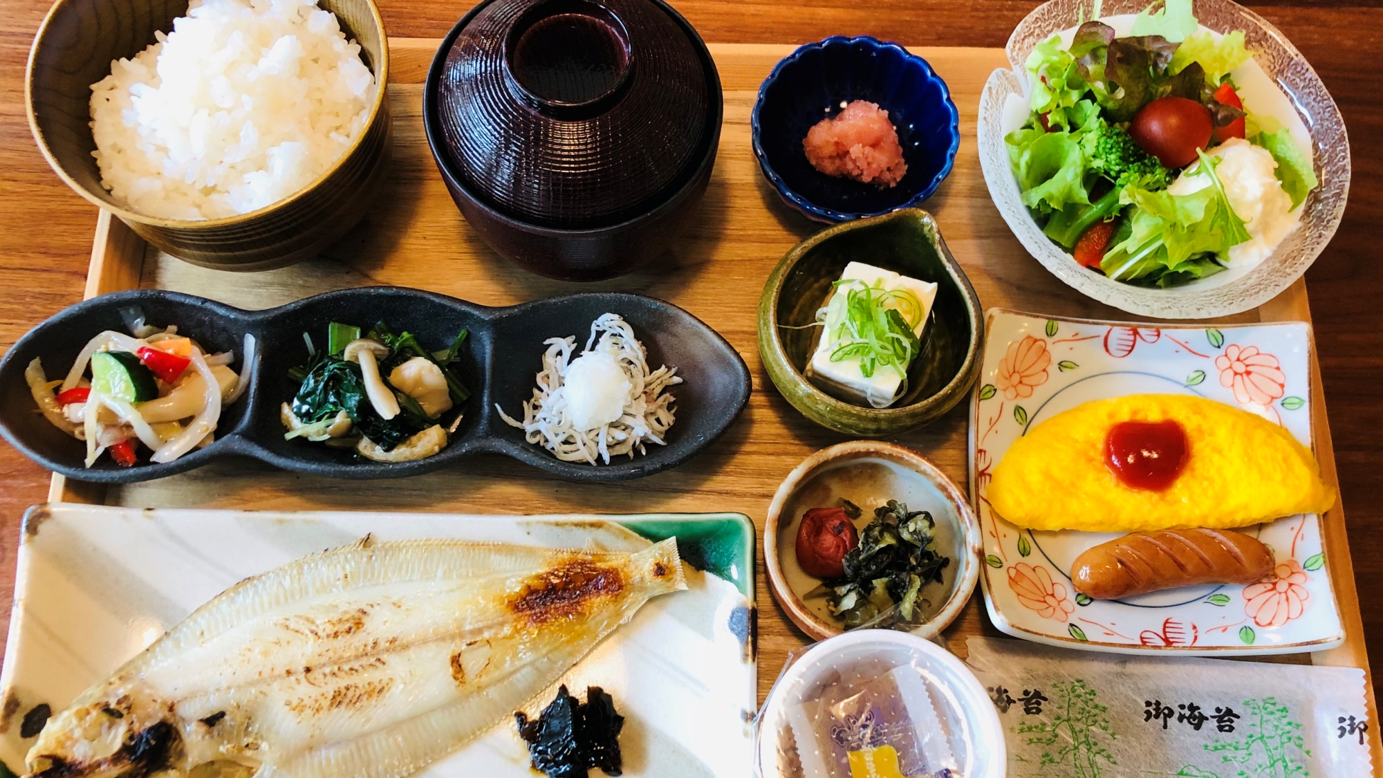 *【朝食】和定食をご用意。朝食で元気をチャージしてお出かけください♪