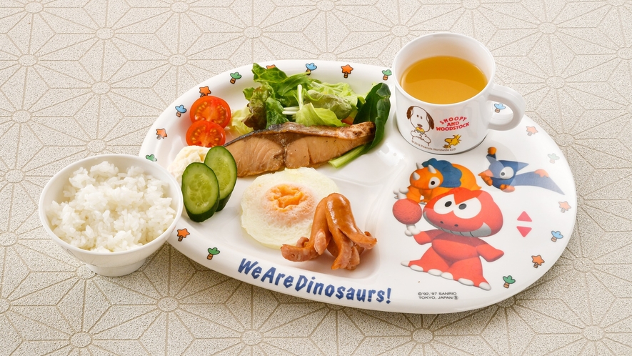 *【お食事一例】小人（幼児）用朝食