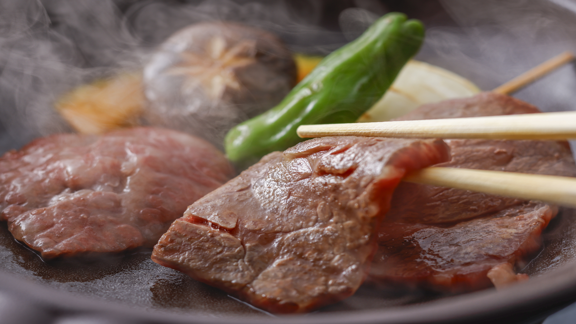 「最上級会席」松阪牛ロース陶板焼き